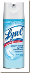 New Lysol Spray Image
