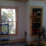 Most of trim complete.