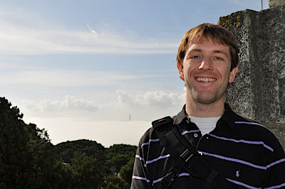Cristo Rei over Matts left shoulder