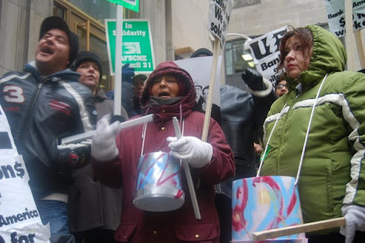 UE Workers at Bank of America
