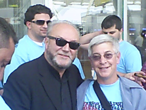 Arrival at the airport in Cairo, Egypt July 5, 2009