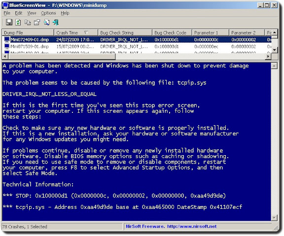 Scoprire perchè Windows è andato in crash con la schermata blu