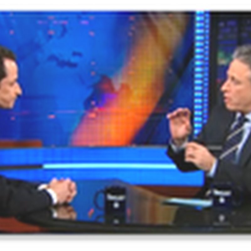 Congressman Anthony Weiner Discusses Healthcare Reform with John Stewart – Daily Show (Old Friends)