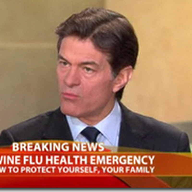 Swine Flu: Dr. Oz Speaks Out and Gives Some Advice and Information