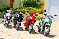 Nova Honda Biz 125 2011 Flex (Fotos Rosa, Verde, Vermelha, Preta)