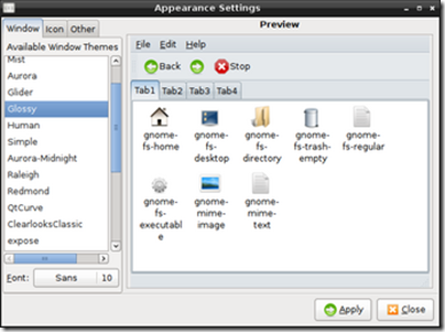 lxde_lxappearance