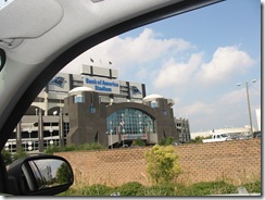 Bank of America Stadium, Charlotte, NC, October 2004