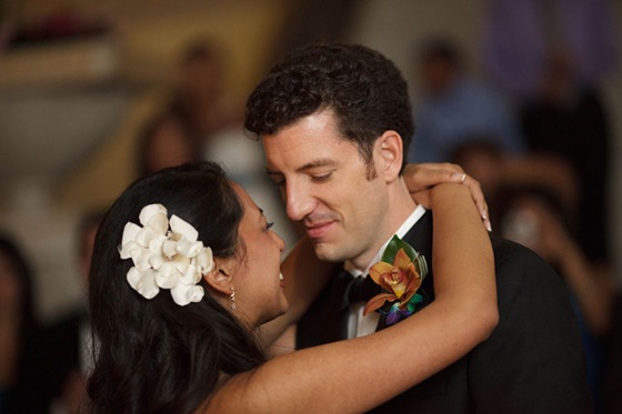 rookery building wedding chicago first dance dean thorsen photograhy 3