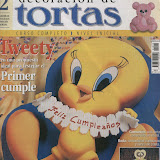 Decoracion de Torta Tweety