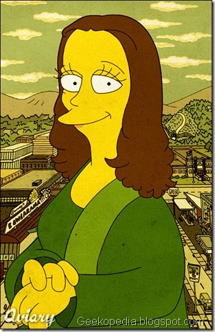 matt groening - monalisa