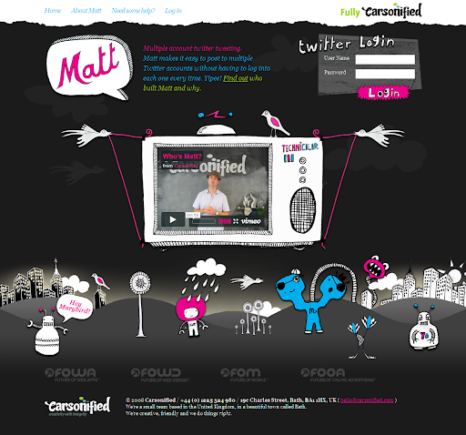 Beautiful Hand Drawn Websites