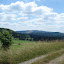 Blick zurück auf die Wasserkuppe 
Ausgangspunkt der Wanderung
