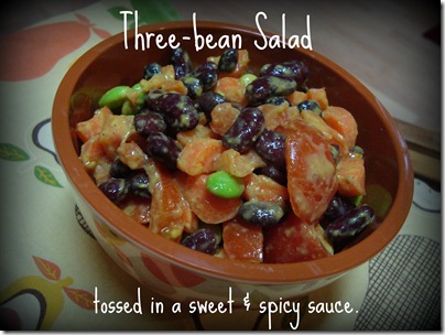 three bean salad