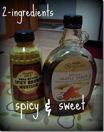 spicy and sweet