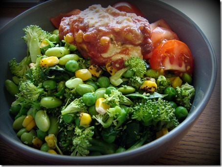 triple green salad