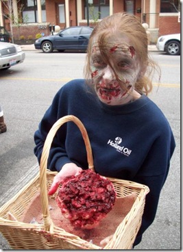 brain zombie lady