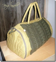 sac a ouvrage beige cannelle
