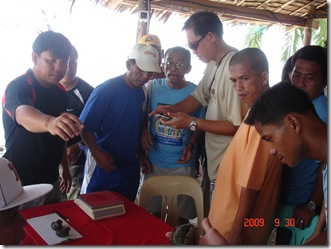 Training session in the Philippines