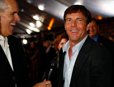 Dennis Quaid Dennis had some hardships recently, but hes bouncing back well. Go Dennis! Eat your heart out, Meg Ryan!