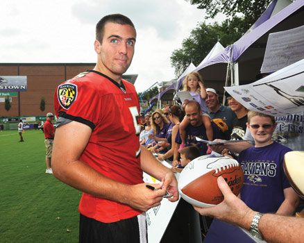 Flacco Fans Have I convinced you yet? He may not be your stereotypical hottie, but hes adorable, right?