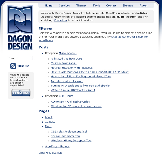 dagon design sitemap generator dagon design sitemap generator