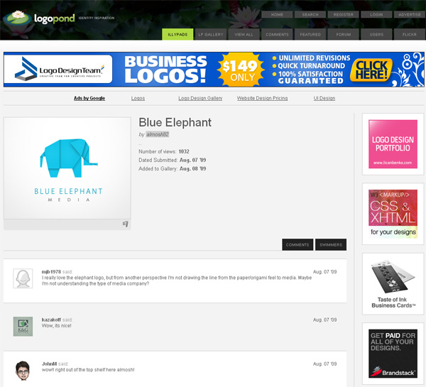 Logopond галерея логотипов