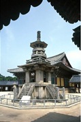 Gyeongju Bulguksa Temple Dabotap pagoda.