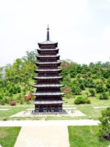 Gyeongju -Hwangnyongsa Pagoda miniature