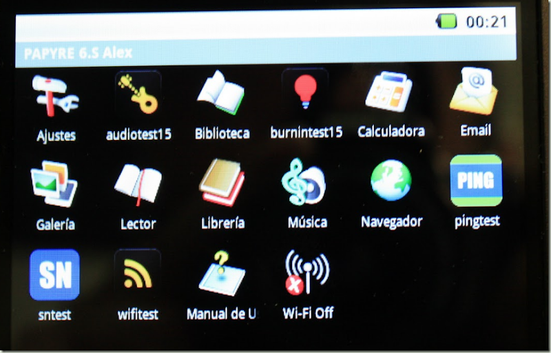 Escritorio ANDROID ALEX Escritorio ANDROID ALEX