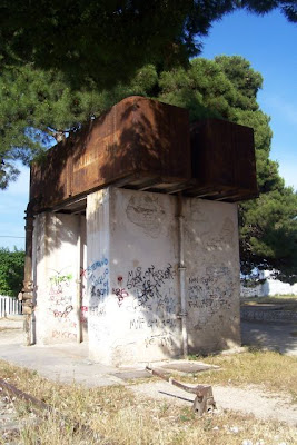 Manfredonia, Antico serbatoio della Stazione Campagna