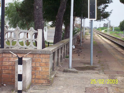 Manfredonia, Passaggio a livello presso Siponto