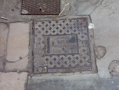 Manfredonia, Antico tombino dell'Acquedotto Pugliese