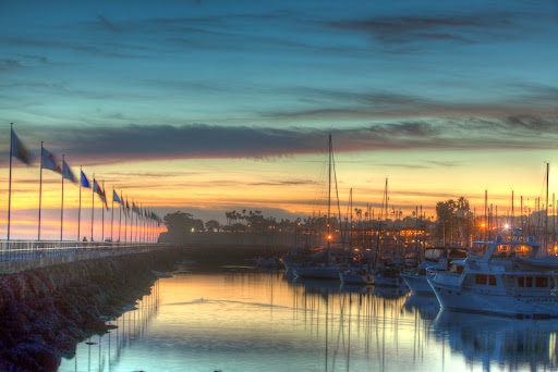 "Harbor Sundown Two" by Terry Straehley