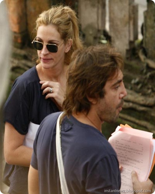 Julia Roberts during the filming001
