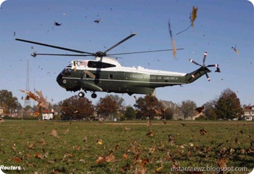 Marine One is the sign used when President is on board001