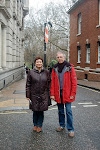 Belgian Tourists photographed by Chilean Tourists at Queen Anne's Gate