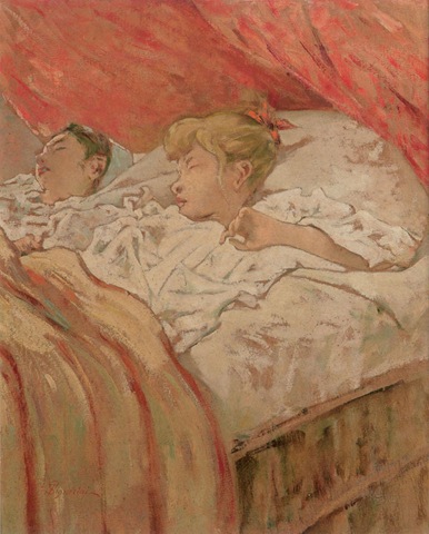 [Telemaco Signorini, Bambini colti nel sonno, 1890-1896. Collezione privata[4].jpg]