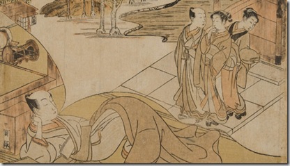 Il sogno, di Harunobu Il sogno, di Harunobu