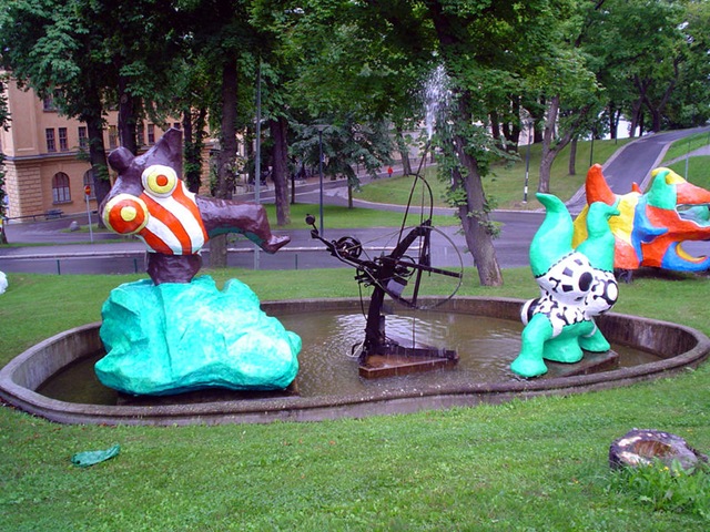 [The Fantastic Paradise, 1966. Part of the sculptures infront of the Moderna Musset in Stockholm Sweden[4].jpg]