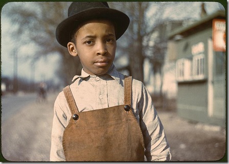 Young African American boy. Cincinnati, Ohio, 1942 or 1943. Photo by John Vachon. Prints and Photographs Division, Library of Congress Young African American boy. Cincinnati, Ohio, 1942 or 1943. Photo by John Vachon. Prints and Photographs Division, Library of Congress