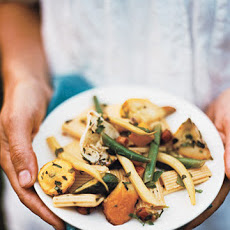 Pasta with Summer Squashes, Herbs, and Honey