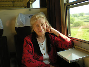 Babcia traveling to Bydgoszcz