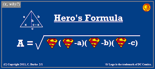This looks like a job for... Semiperimeter!