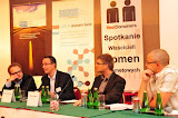 Domainers Meet Domainers (from left to right): Leszek Sękowski (KopalniaDomen.pl), Frederick Schiwek (DomainInvest.lu), Daniel Dryzek (ddfund.eu), Bartłomiej Usydus (DomDomen.pl)