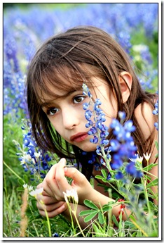 Bluebonnet Fun – Sophia