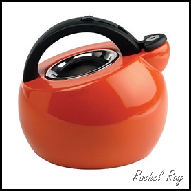 Rachael Ray Ball Style 2 Qt. Tea Kettle in Orange Rachael Ray Ball Style 2 Qt. Tea Kettle in Orange