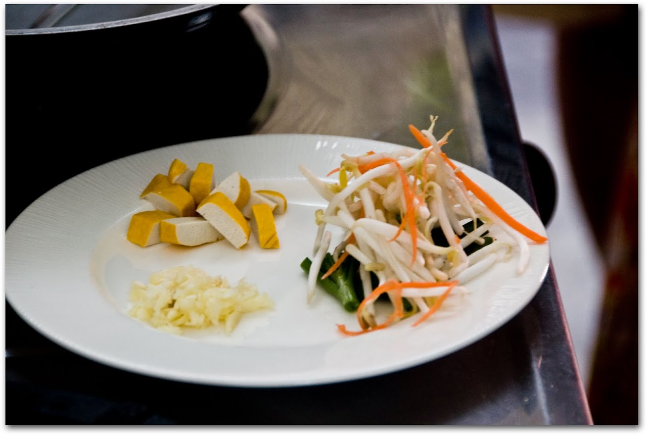 Pad thai ingredients