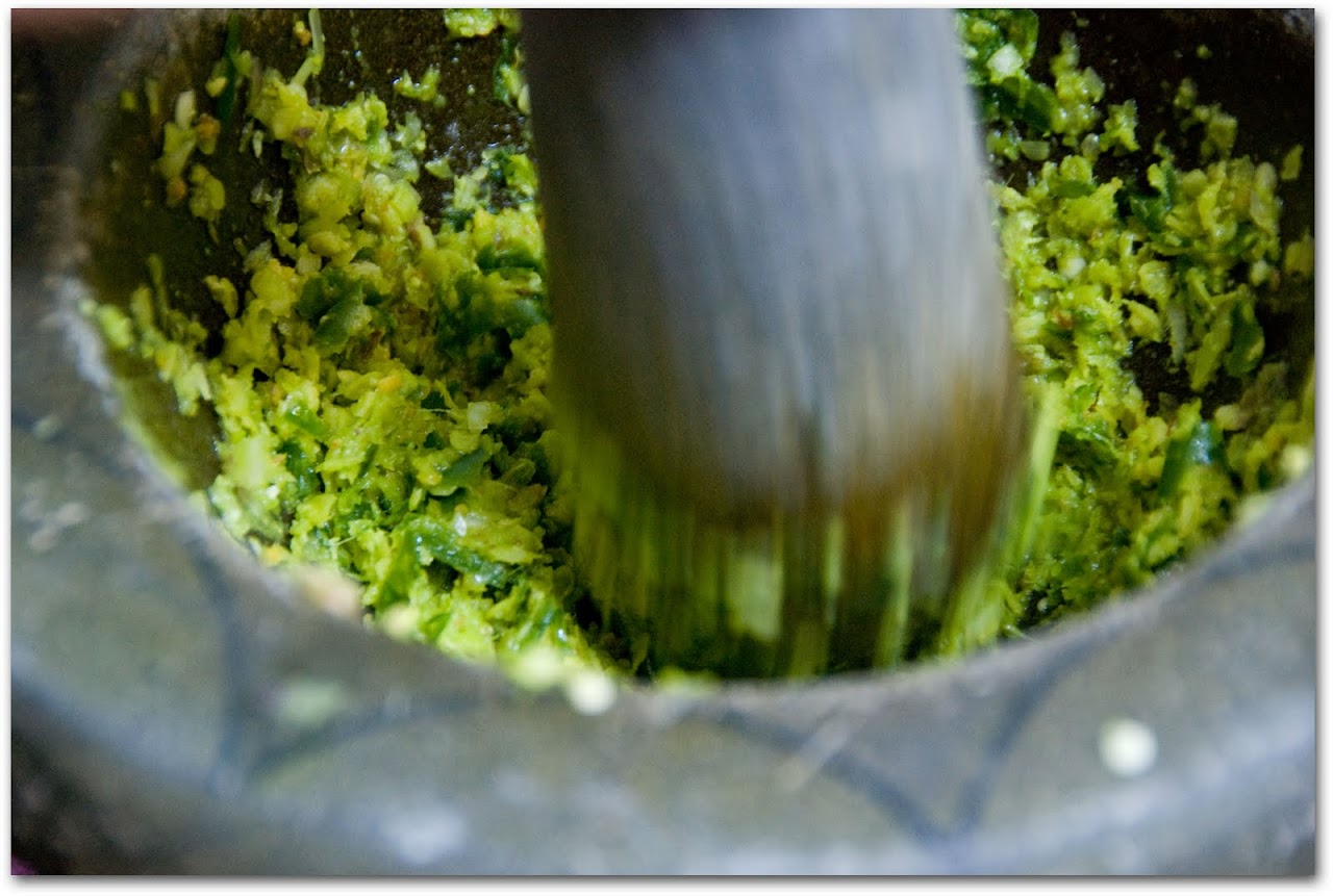 Green curry paste