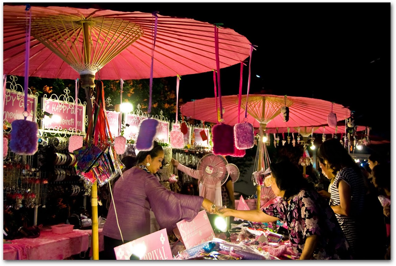 Pink stall