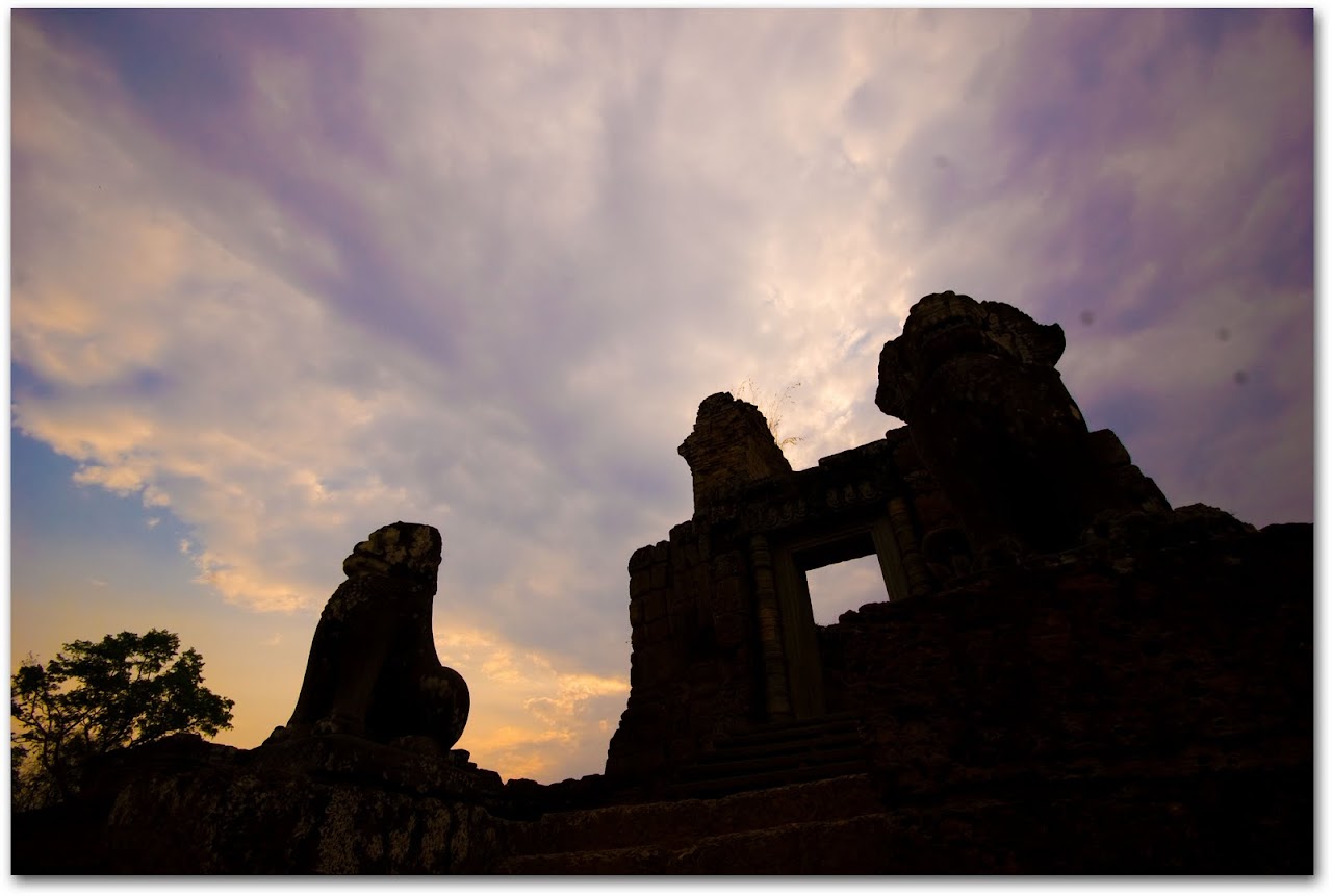 Sunset at Pre Rup